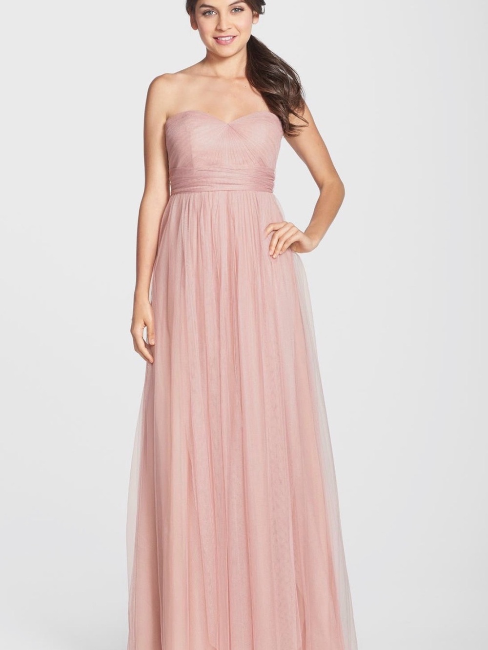 Annabelle Convertible Tulle Column Dress